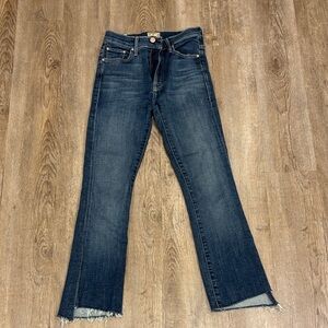 MOTHER Dark Blue Flare Jeans